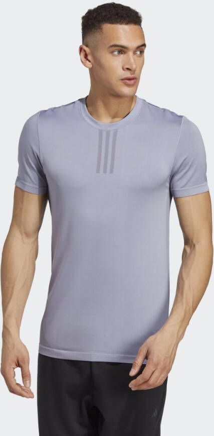 Adidas Aeroknit Yoga Base Seamless Training Heren T Shirts