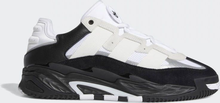 adidas Originals Niteball Schoenen Cloud White/Core Black/Silver Metallic Heren