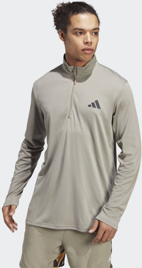 Adidas Train Essentials 1/4 Zip Long Sleeve Heren Sweatshirts