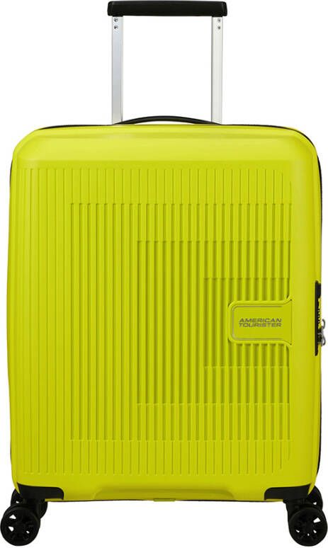 American Tourister Aerostep Spinner 55 Exp light lime Harde Koffer
