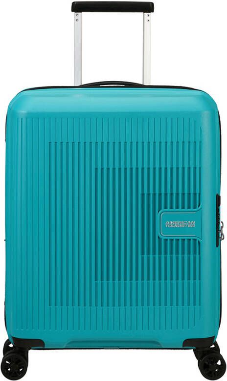 American Tourister Aerostep Spinner 55 Exp turquoise tonic Harde Koffer