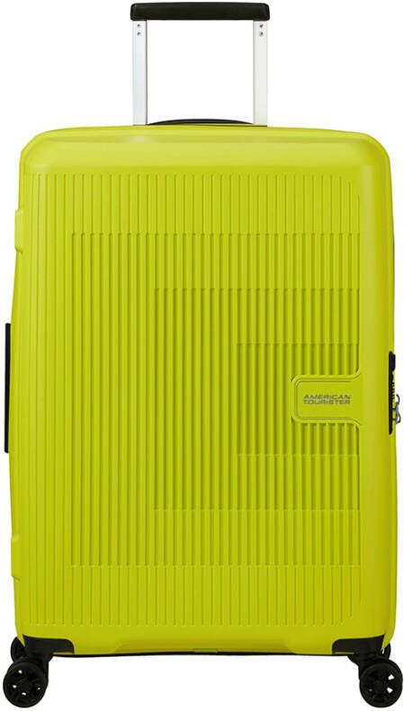American Tourister Aerostep Spinner 67 Exp light lime Harde Koffer