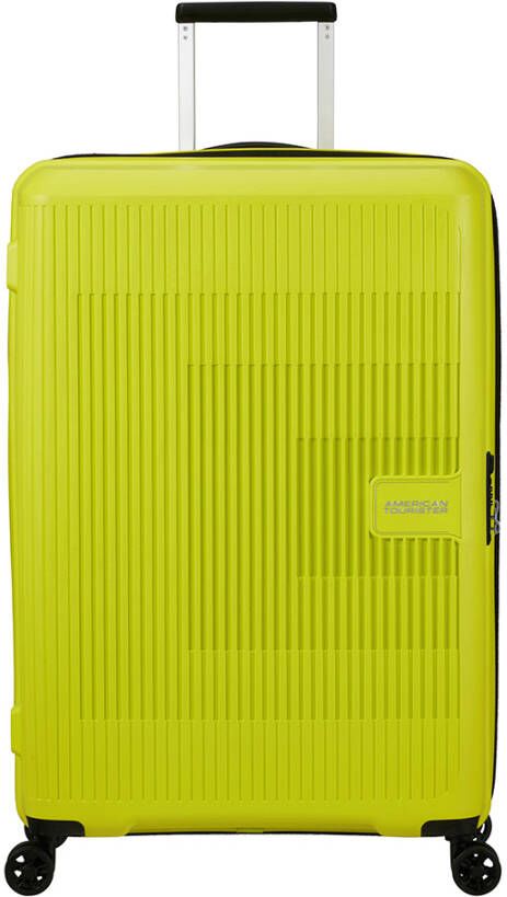 American Tourister Aerostep Spinner 77 Exp light lime Harde Koffer