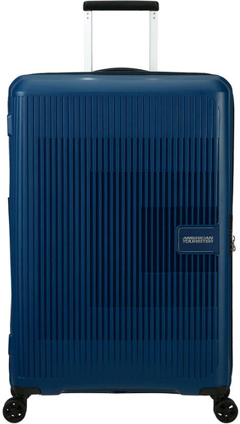 American Tourister Aerostep Spinner 77 Exp navy blue Harde Koffer