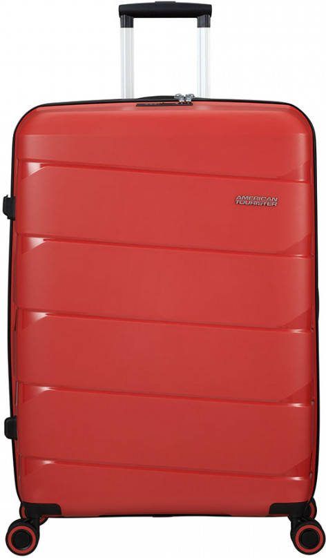 American Tourister Air Move Spinner 75 coral red Harde Koffer