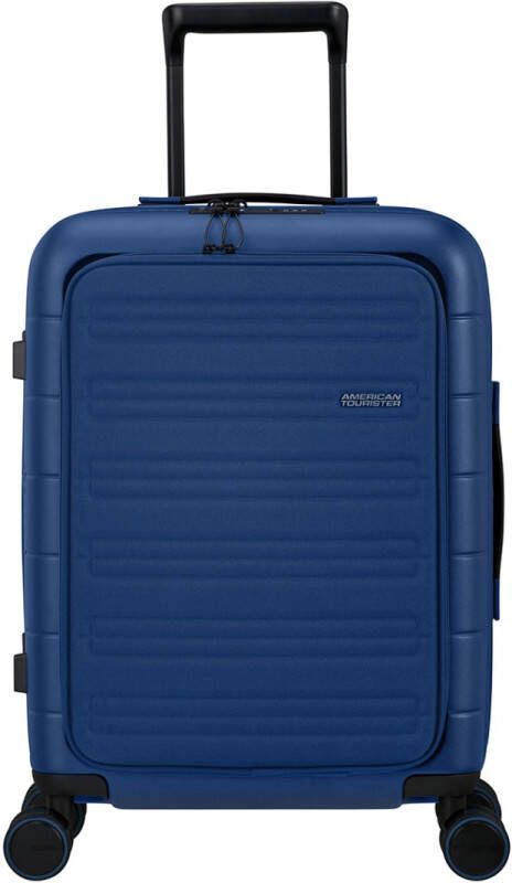 American Tourister Novastream Spinner 55 Exp Smart navy blue Harde Koffer