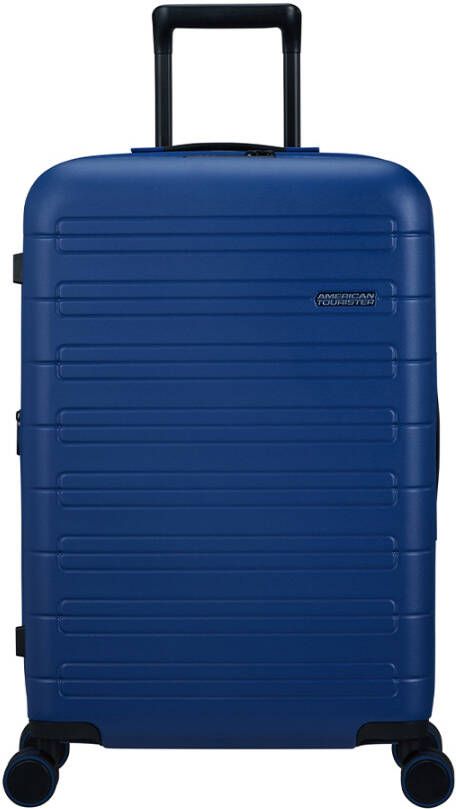 American Tourister Novastream Spinner 67 Exp navy blue Harde Koffer