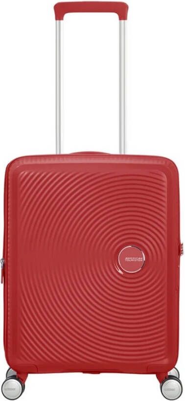 American Tourister Soundbox Spinner 55 Expandable coral red Harde Koffer