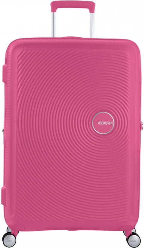 American Tourister Soundbox Spinner 77 Expandable magenta Harde Koffer
