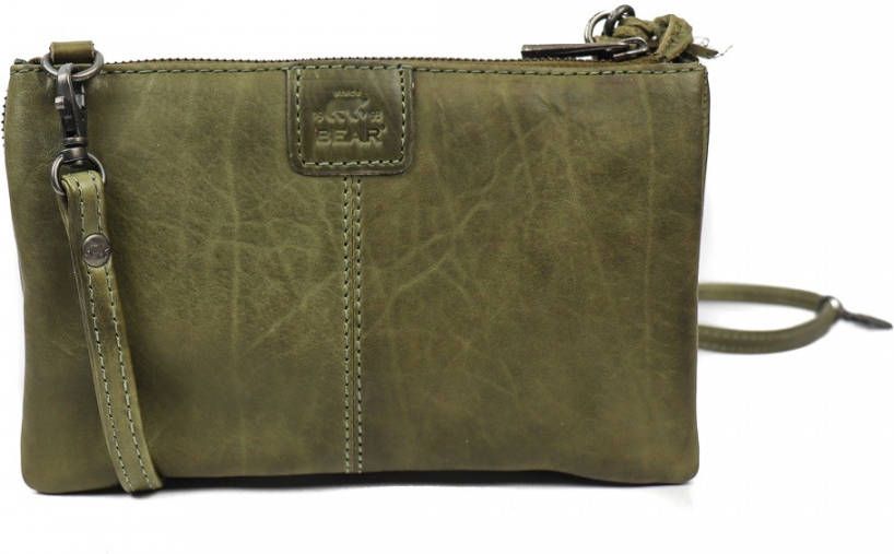 Bear Design Callisto Pelle Clutch groen II Damestas