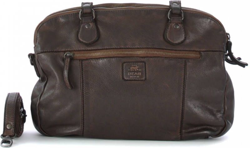 Bear Design Cow Lavato Lieke Schoudertas Bruin