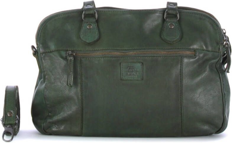 Bear Design Cow Lavato Lieke Schoudertas Olijf Groen