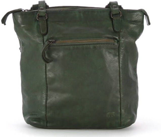 Bear Design Cow Lavato Sandy Schouder/Rugtas Groen