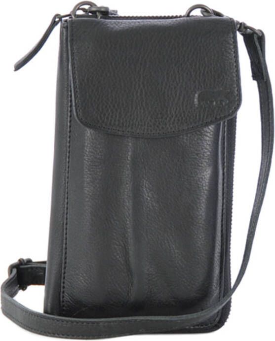 Bear Design Zoey Telefoontasje black Damestas