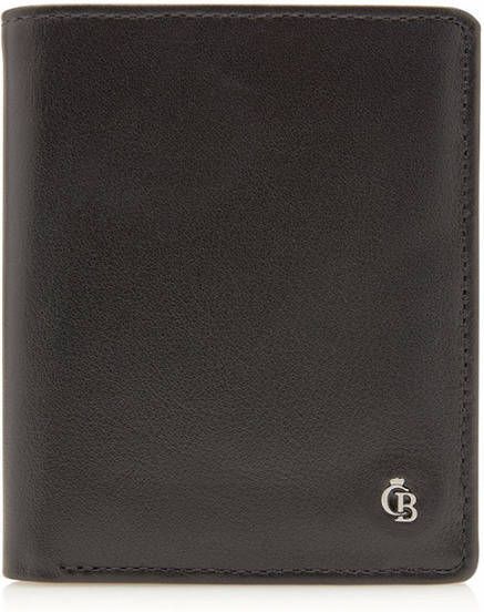 Castelijn & Beerens Bi fold portemonnees Vita Billfold 6 Creditcards Zwart
