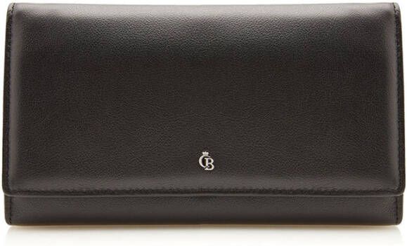 Castelijn & Beerens Overslagportemonnees Damesportemonnee overslag 6 pasjes RFID Zwart