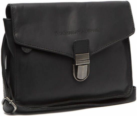 The Chesterfield Brand Porto Schoudertas Medium black Damestas