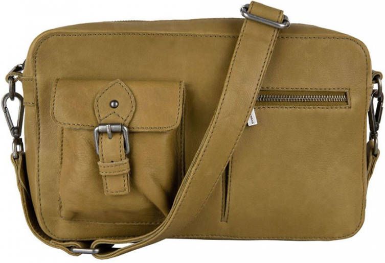 Cowboysbag Crossbody Palma X Saskia Weerstand olive Damestas