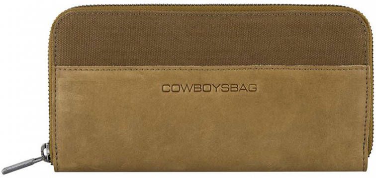 Cowboysbag Purse Llanes X Saskia Weerstand olive Dames portemonnee