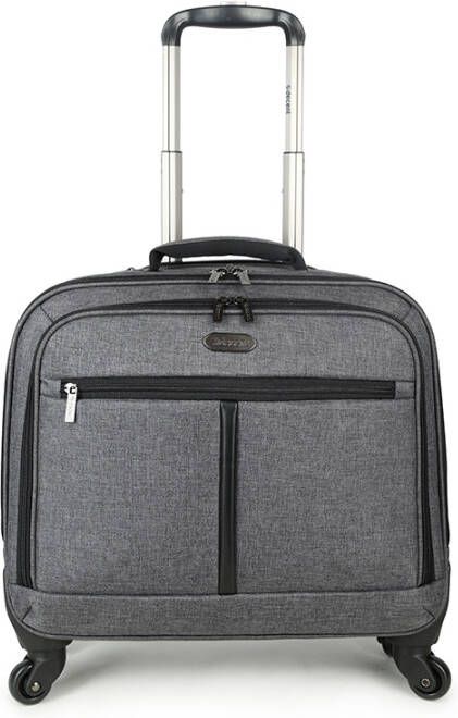 Decent Bellatrix Business Trolley grey Zakelijke koffer