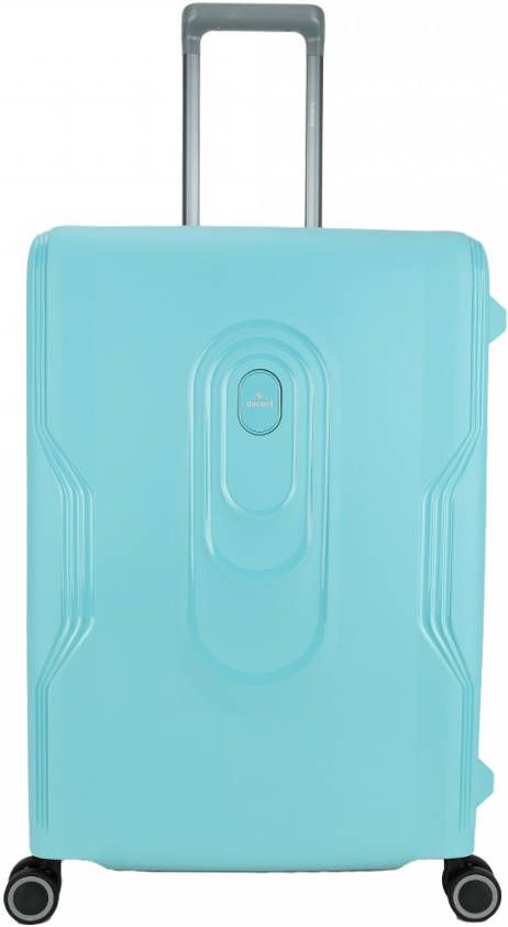 Decent On Tour Trolley 66 pastel blue Harde Koffer