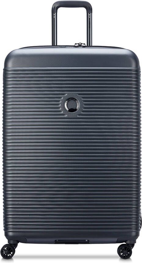 Delsey Freestyle 4 Wheel Trolley 76 graphite Harde Koffer