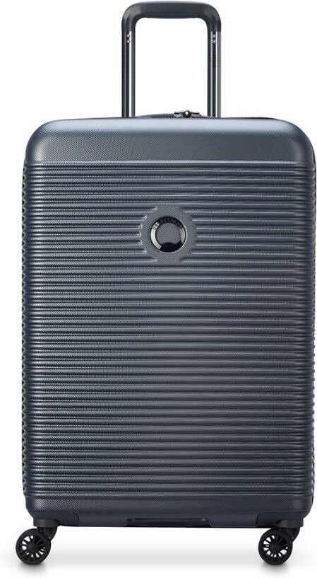 Delsey Freestyle 4 Wheel Trolley 67 graphite Harde Koffer