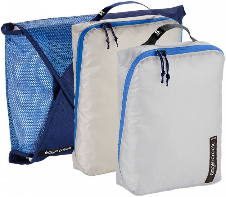 Eagle Creek Pack It Starter Set Aizome Blue Grey