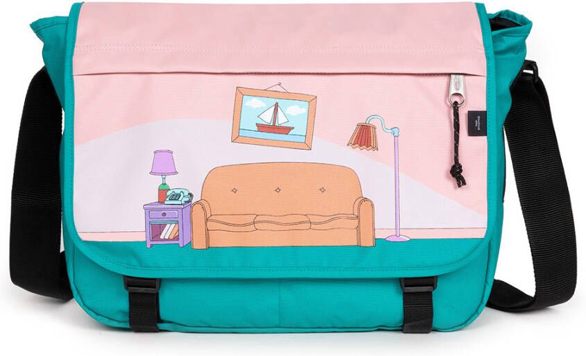 Eastpak Delegate + Schoudertas The Simpsons Sofa