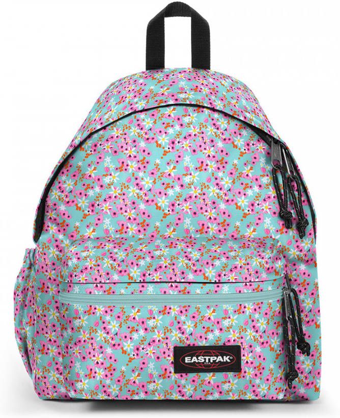 Eastpak Padded Zippl&apos, R + ditsy turquoise backpack
