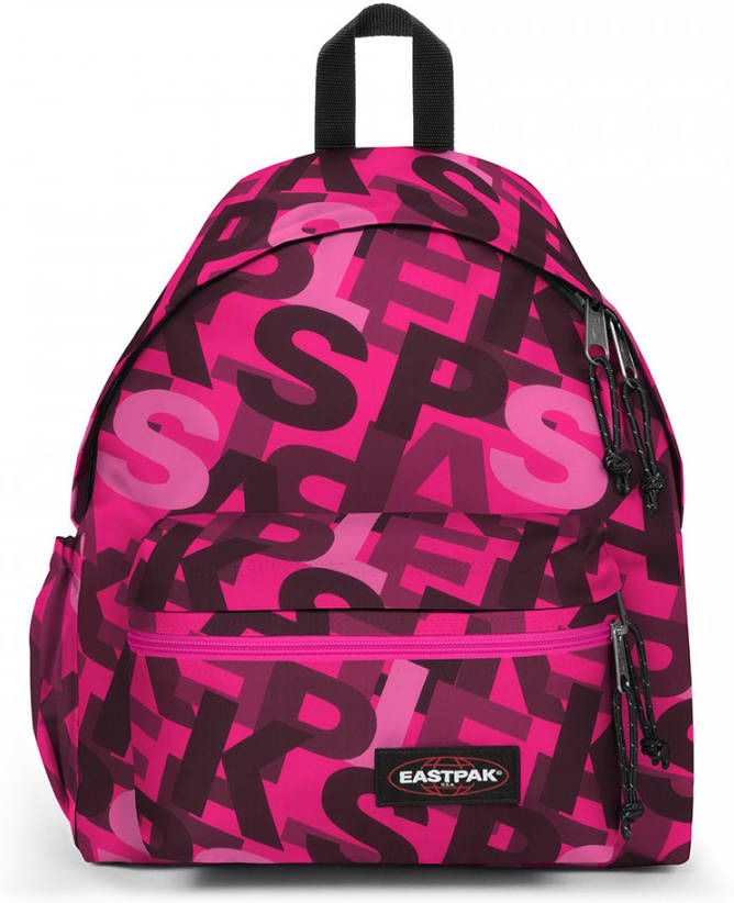 Eastpak Padded Zippl&apos, r Rugzak Letter Pink