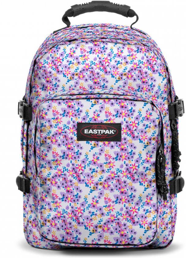 Eastpak Provider ditsy white backpack