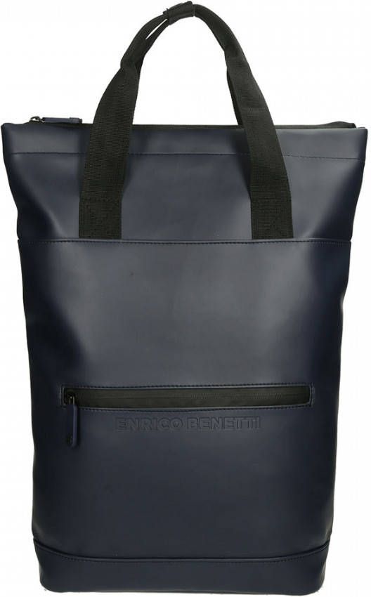 Enrico Benetti Bridgetown Laptop Rugzak 14" Blauw
