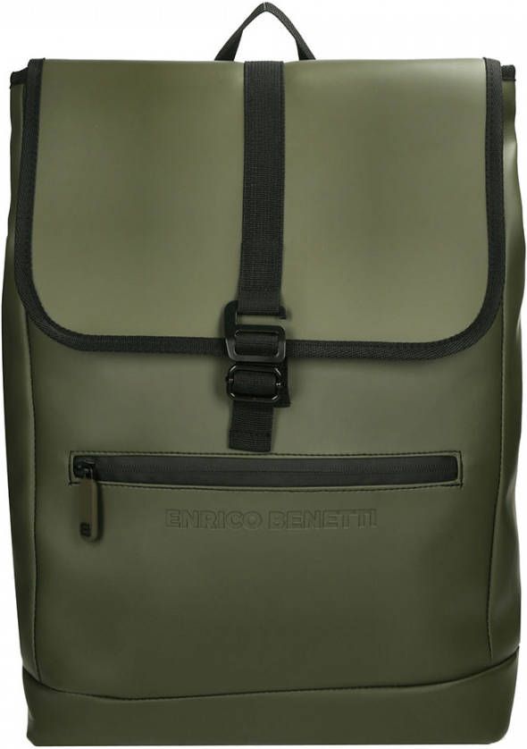 Enrico Benetti Bridgetown Laptop Rugzak 15" Olijf