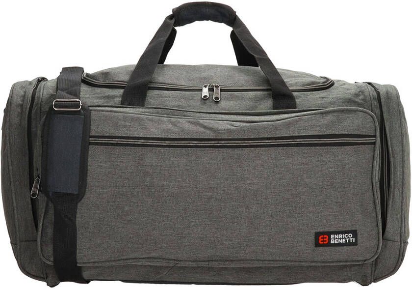 Enrico Benetti Montevideo Sport/Travelbag M grijs Weekendtas