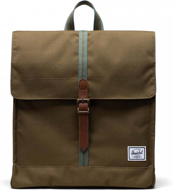 Herschel City Rugzak Mid Volume Military Olive