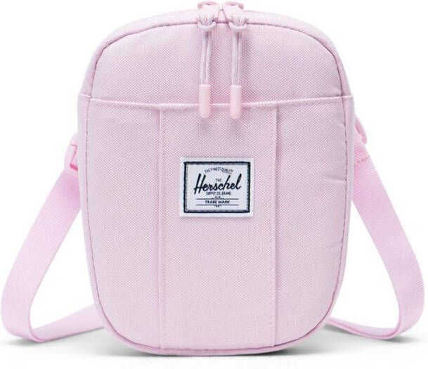 Herschel Cruz Schoudertasje Pink Lady Crosshatch