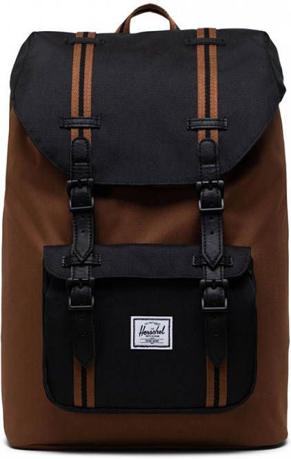 Herschel Little America Mid Volume Saddle Black