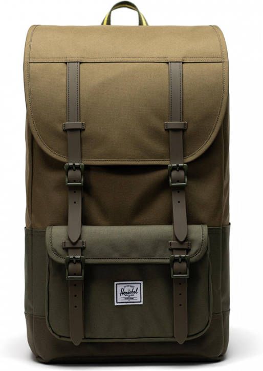 Herschel Little America Pro Rugzak Military Olive/Ivy Green/Limeaid