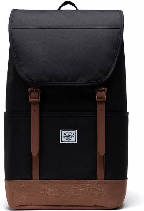 Herschel Retreat Pro Rugzak Black Saddle Brown