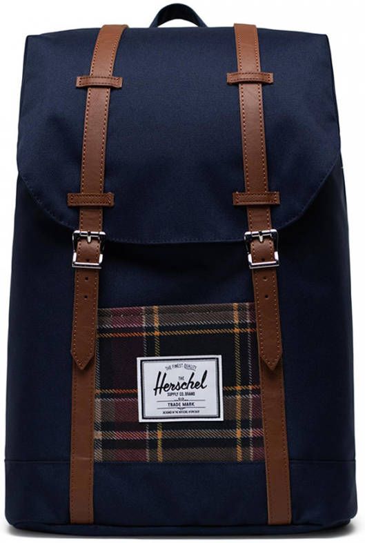 Herschel Retreat Rugzak Peacoat Plaid