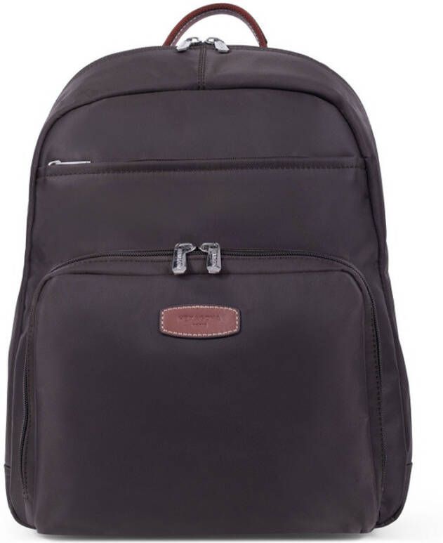 Hexagona Diversité Laptop Rugzak M Dark Brown