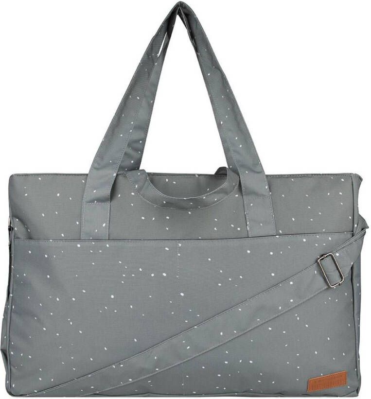 Yourstockshop Little Indians Luiertas Sponge 40 Liter Polyester Grijs