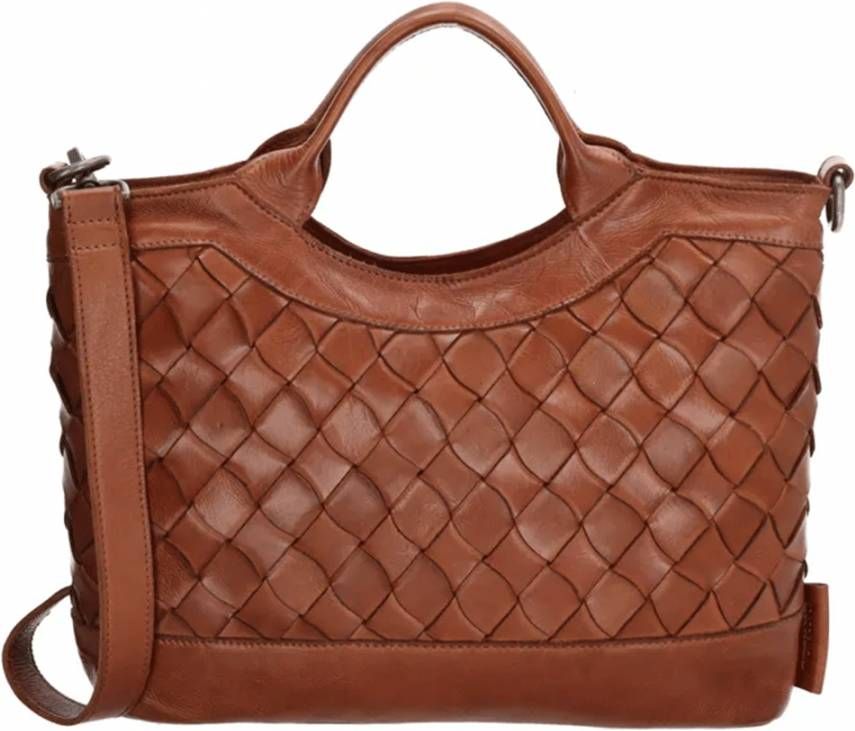 Micmacbags Artisan Handtas Bruin
