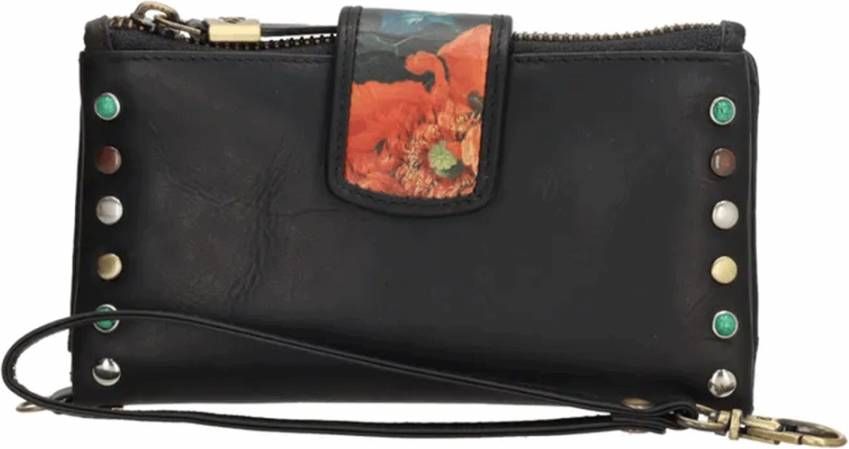 Micmacbags Masterpiece Wallet zwart Dames portemonnee