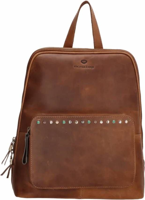 Micmacbags Masterpiece Rugzak Cognac 005