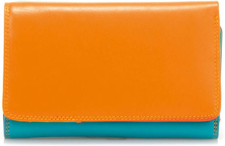 Mywalit Medium Tri Fold Wallet Outer Zip Portemonnee Copacabana
