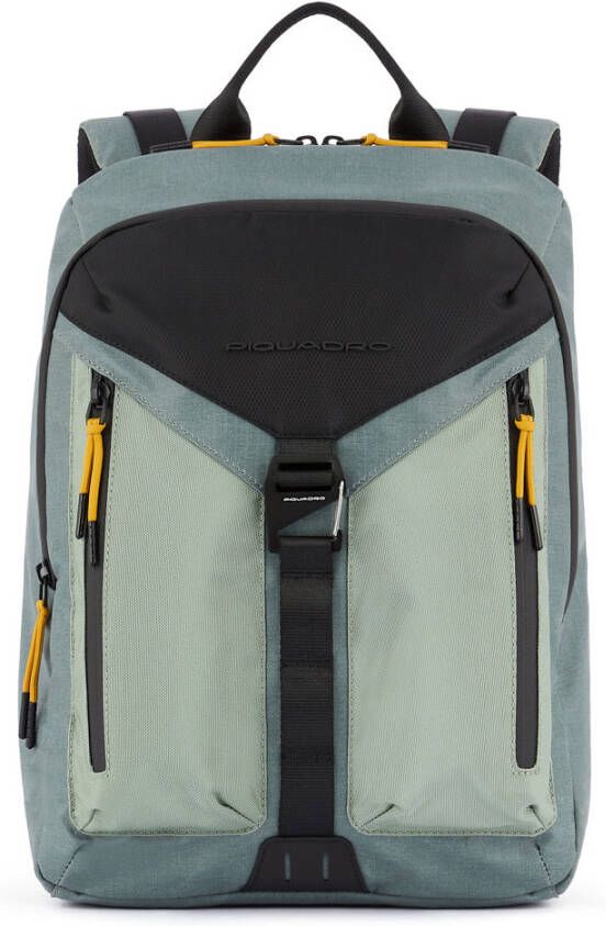 Piquadro Spike Computer Backpack 14" Green/Black