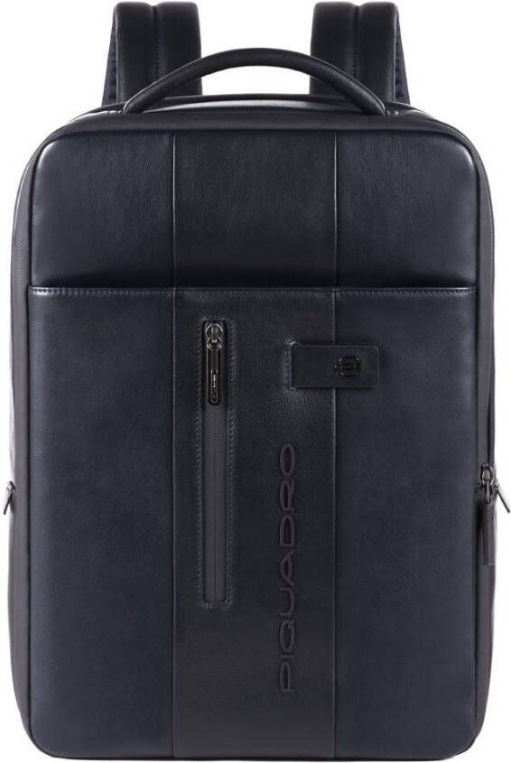 Piquadro Urban Expandable Slim Backpack 15.6&apos, &apos, Blue