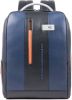 Piquadro Urban PC And iPad Cable Backpack 15.6&apos, &apos, Blue/Gray online kopen